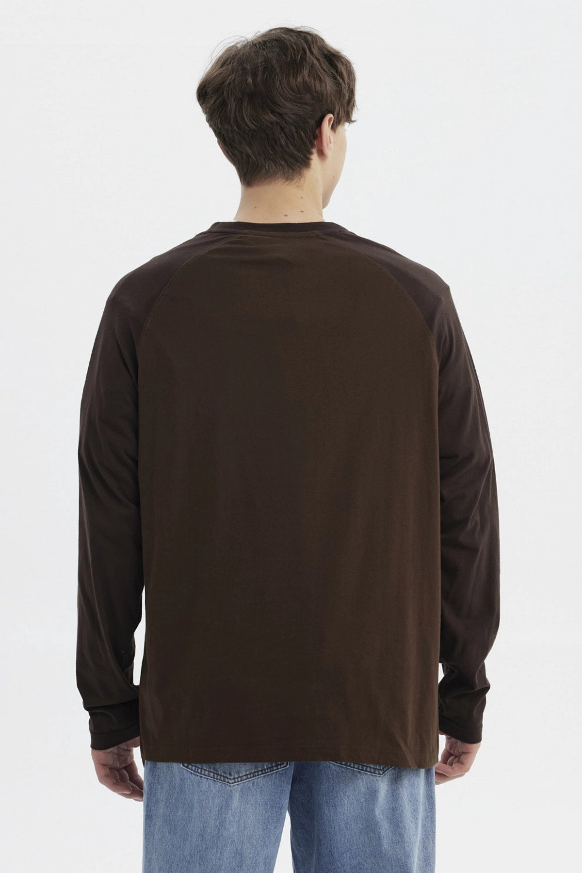 Polera Hombre Slim Chocolate