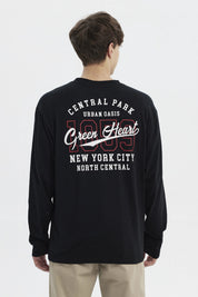 Polera Hombre Slim Negro