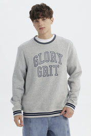 Polerón Hombre Slim Gris Melange