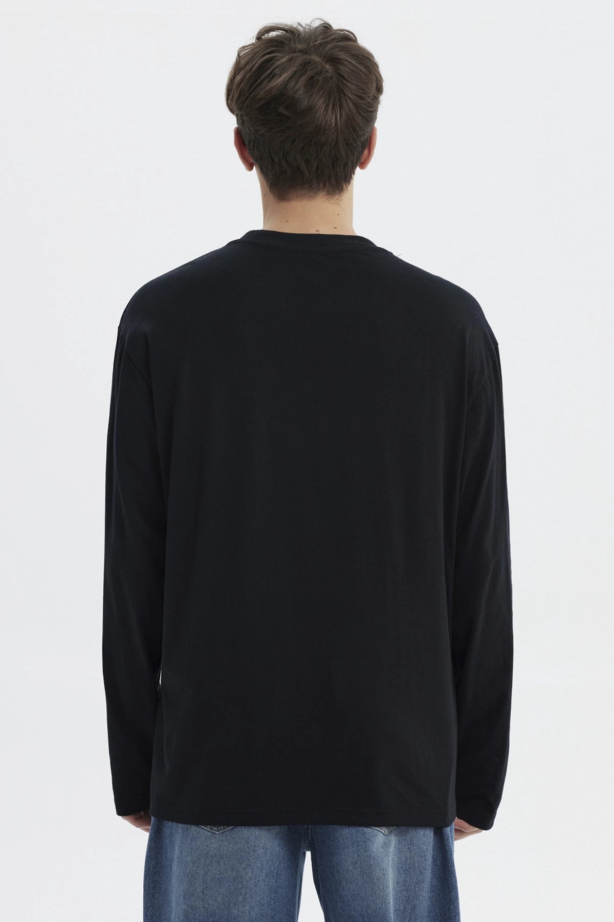 Polera Hombre Slim Negro