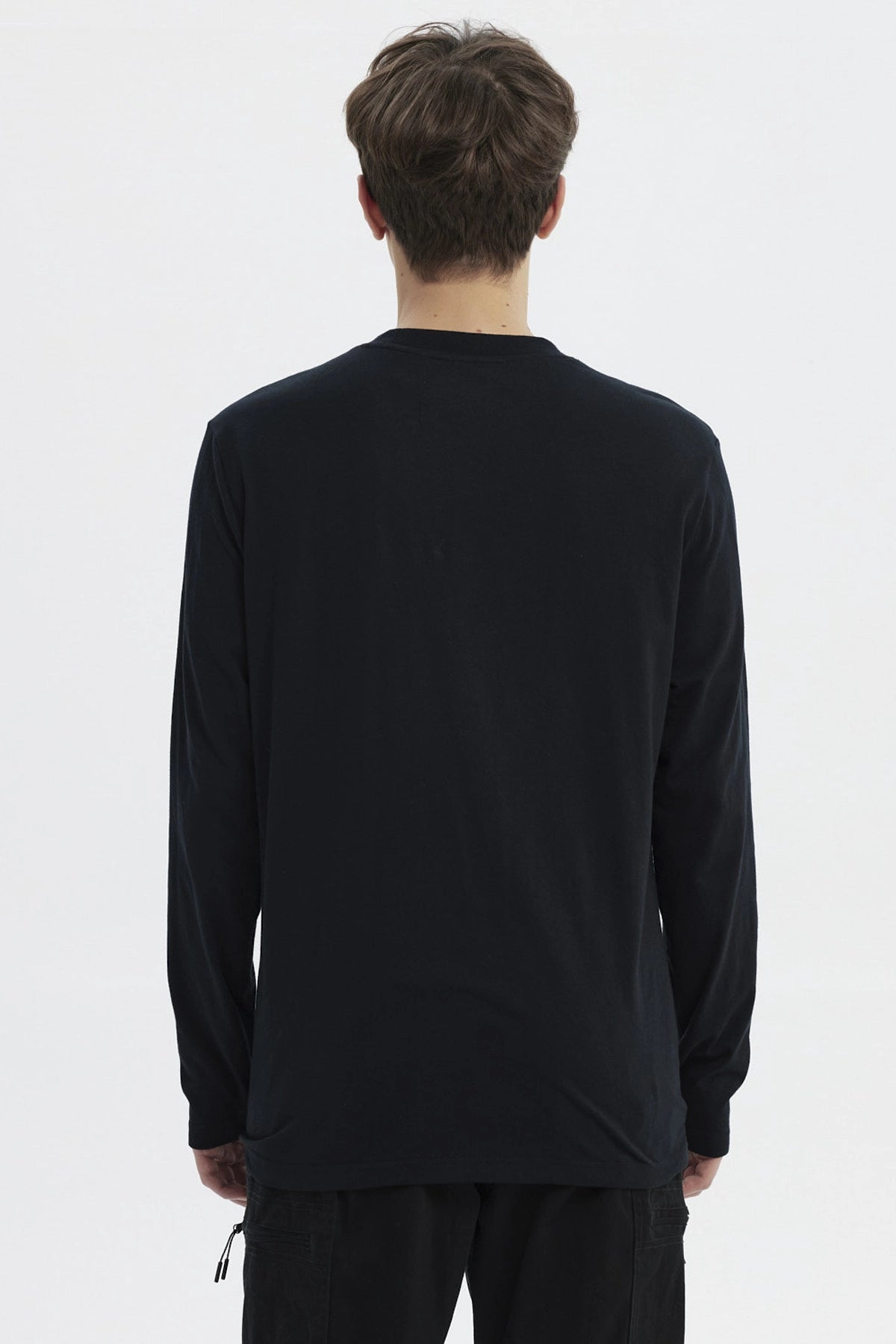 Polera Hombre Slim Negro