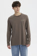 Polera Hombre Slim Marron