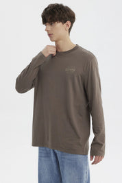 Polera Hombre Slim Marron
