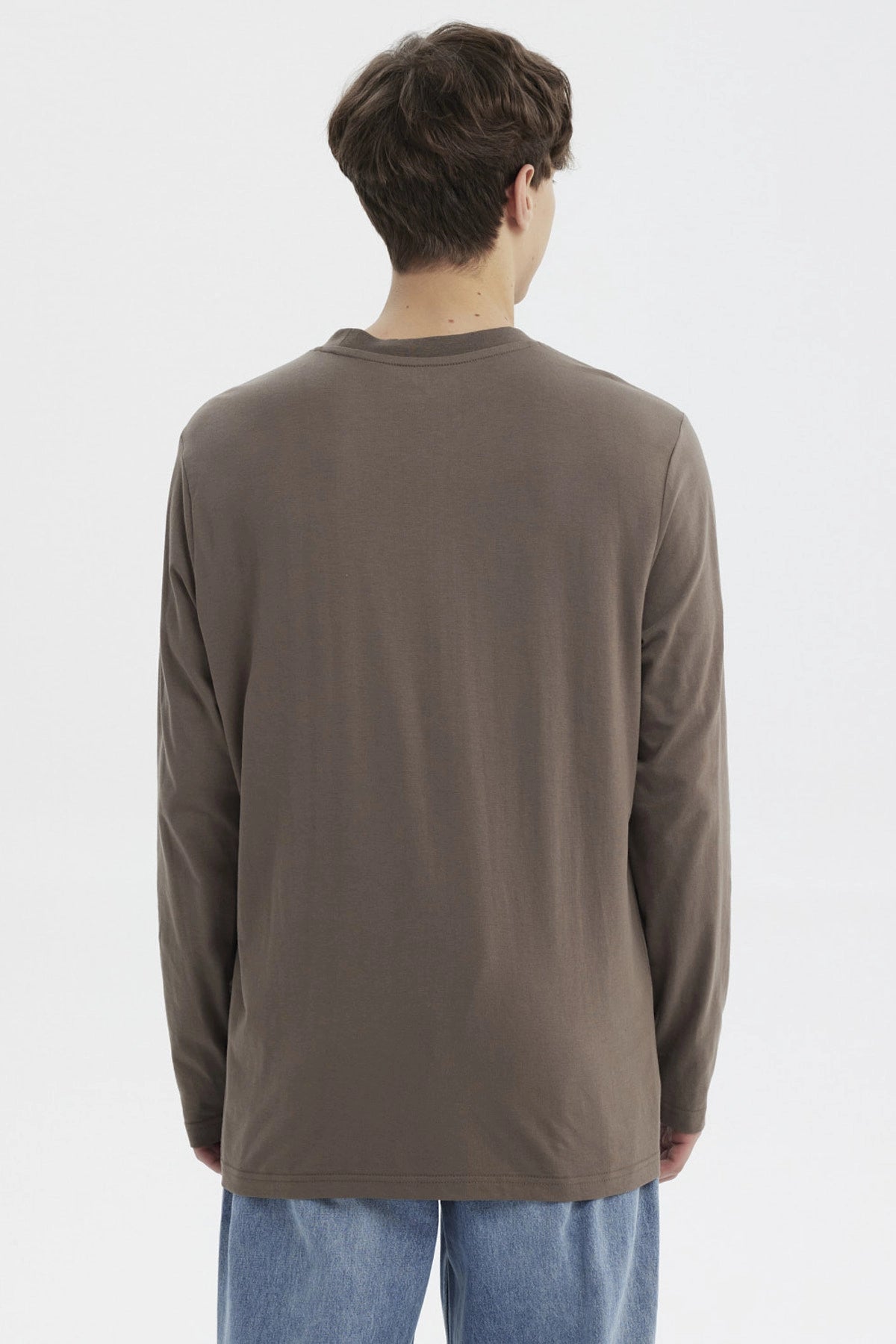 Polera Hombre Slim Marron