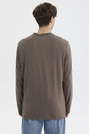 Polera Hombre Slim Marron