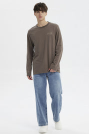 Polera Hombre Slim Marron