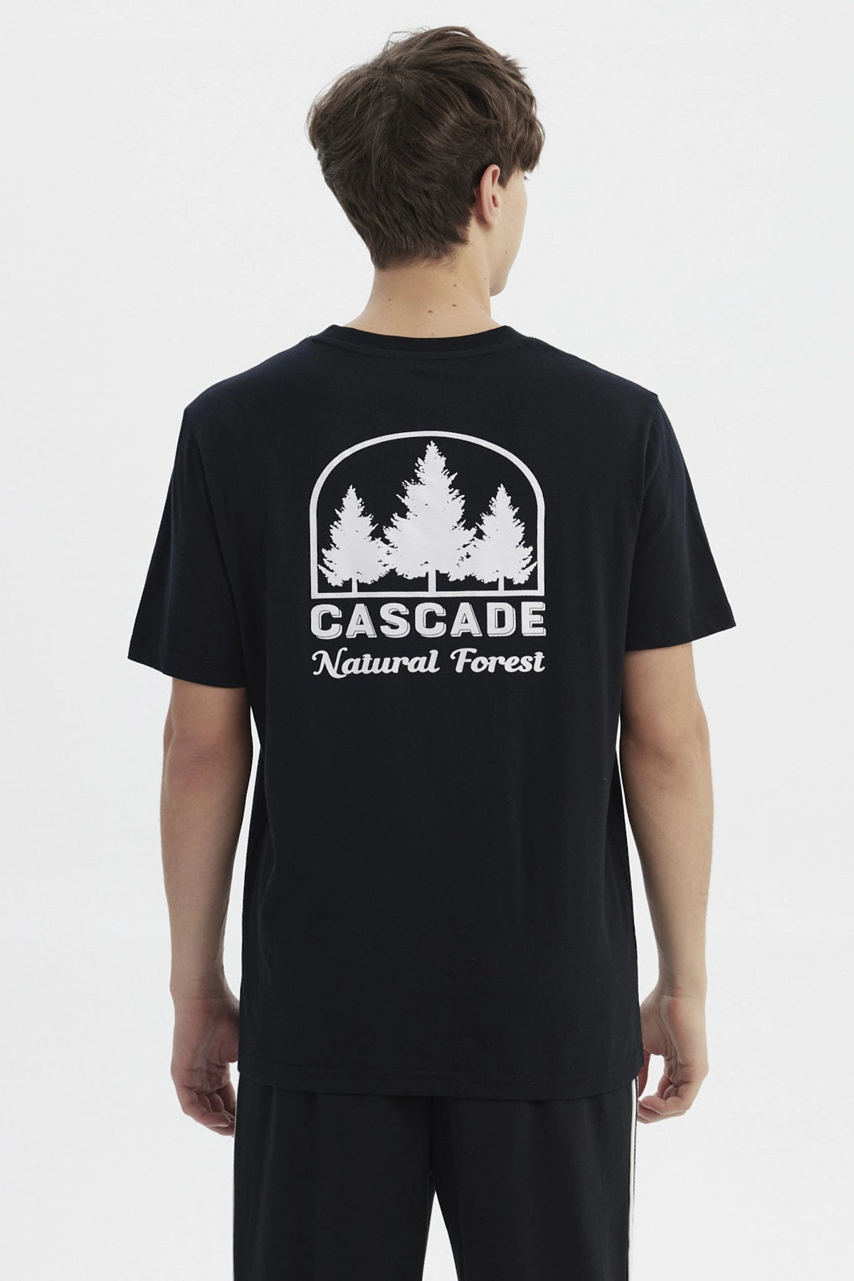 Polera Hombre Slim Negro
