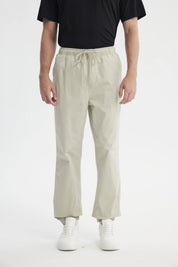 Pantalón Pitillo Hombre Beige Oscuro