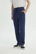 Pantalón Buzo Hombre Slim Azul Marino
