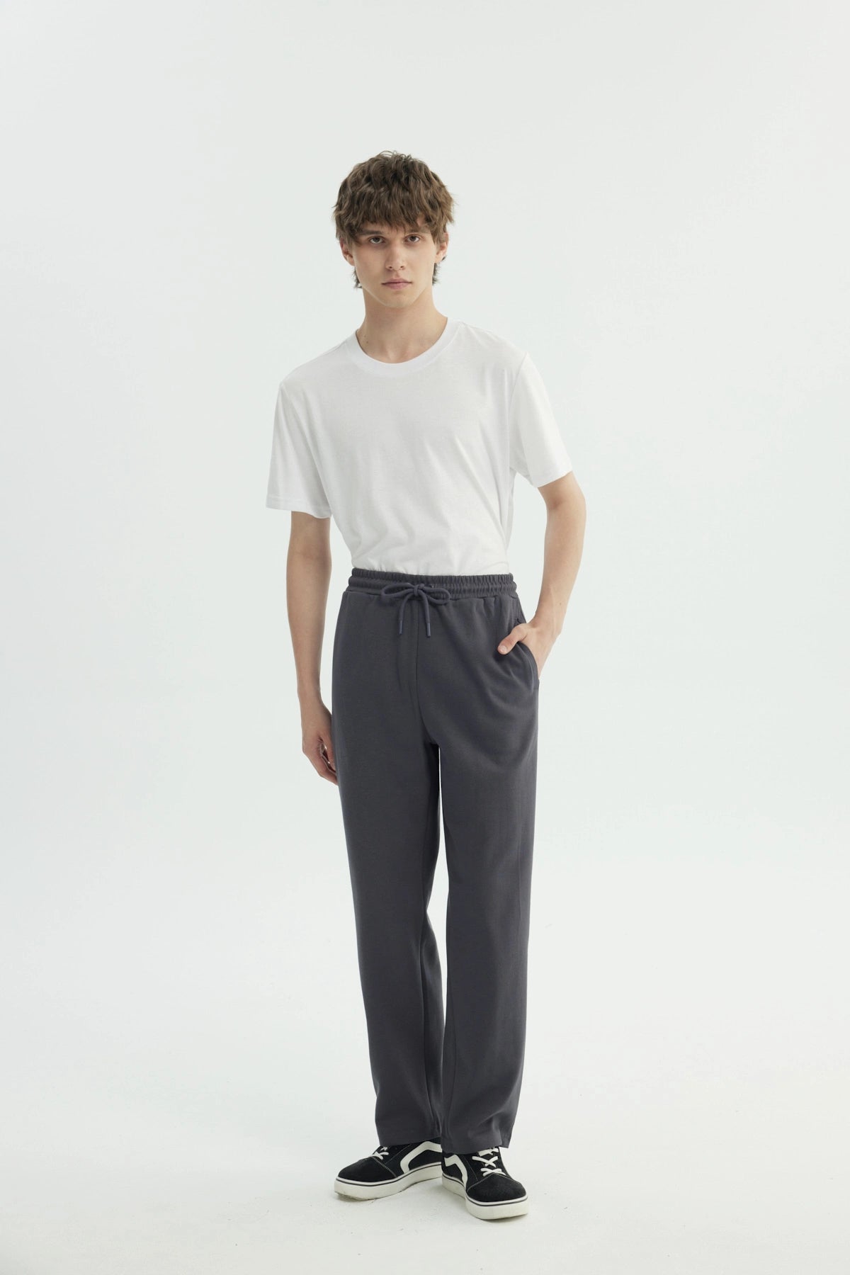 Pantalón Buzo Hombre Slim Marengo