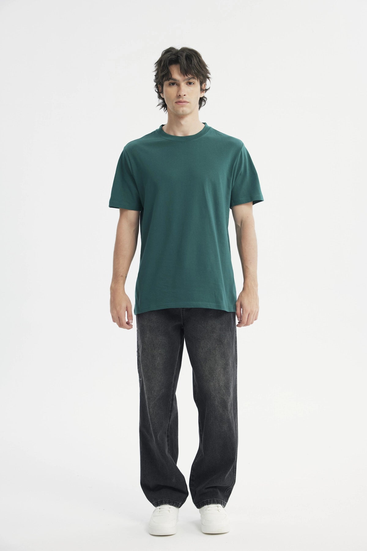 Polera Hombre Regular Verde