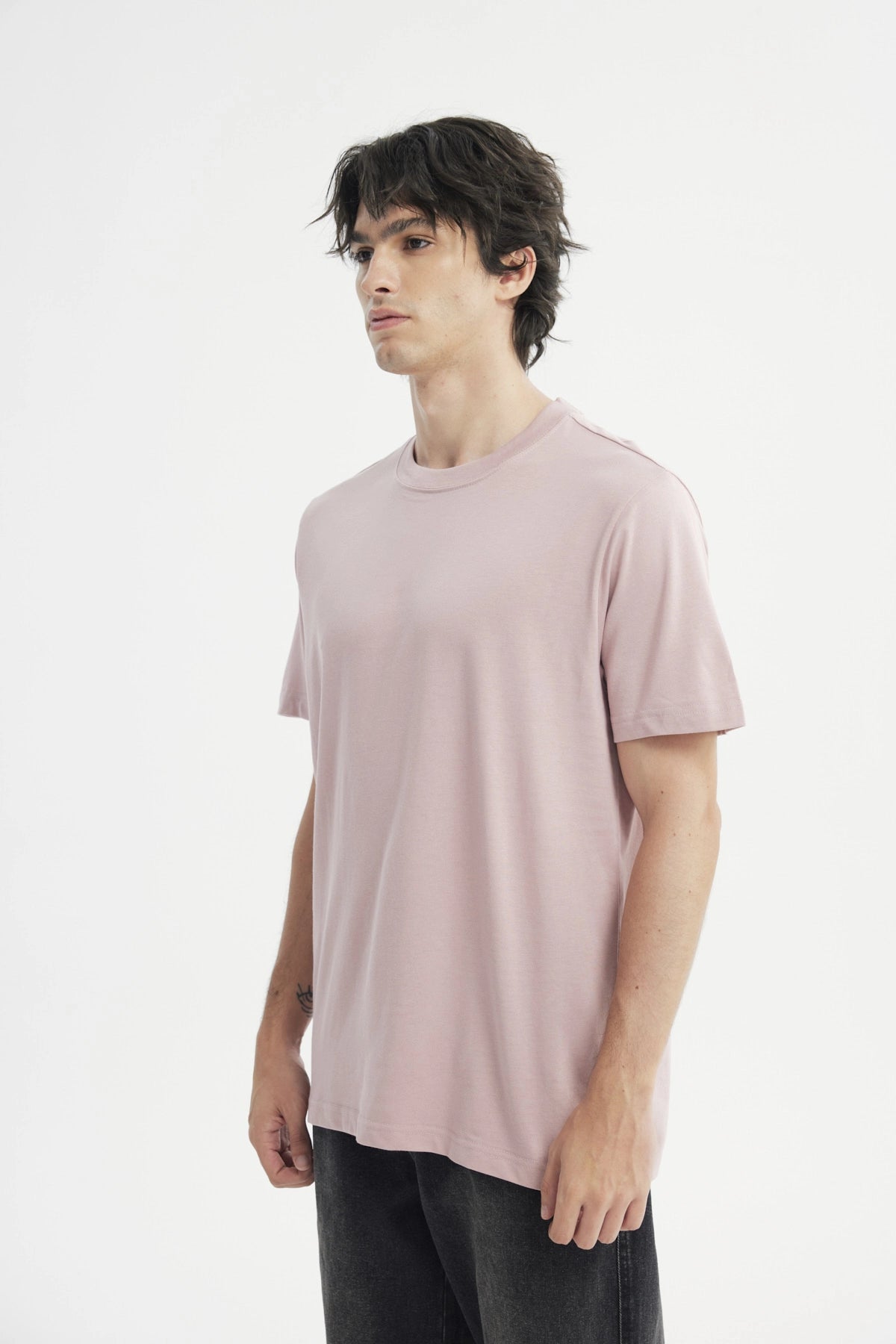 Polera Hombre Regular Rosa