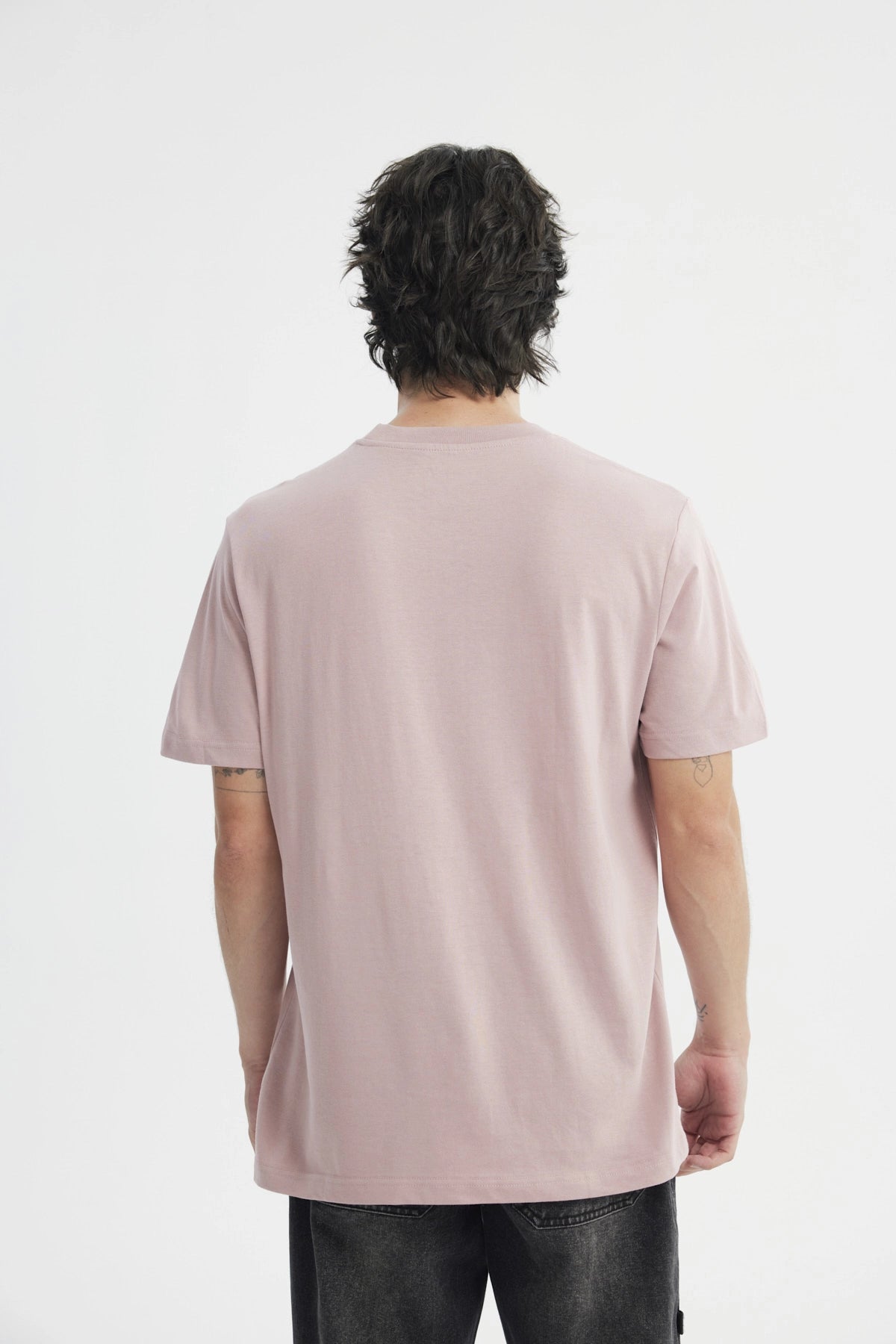 Polera Hombre Regular Rosa