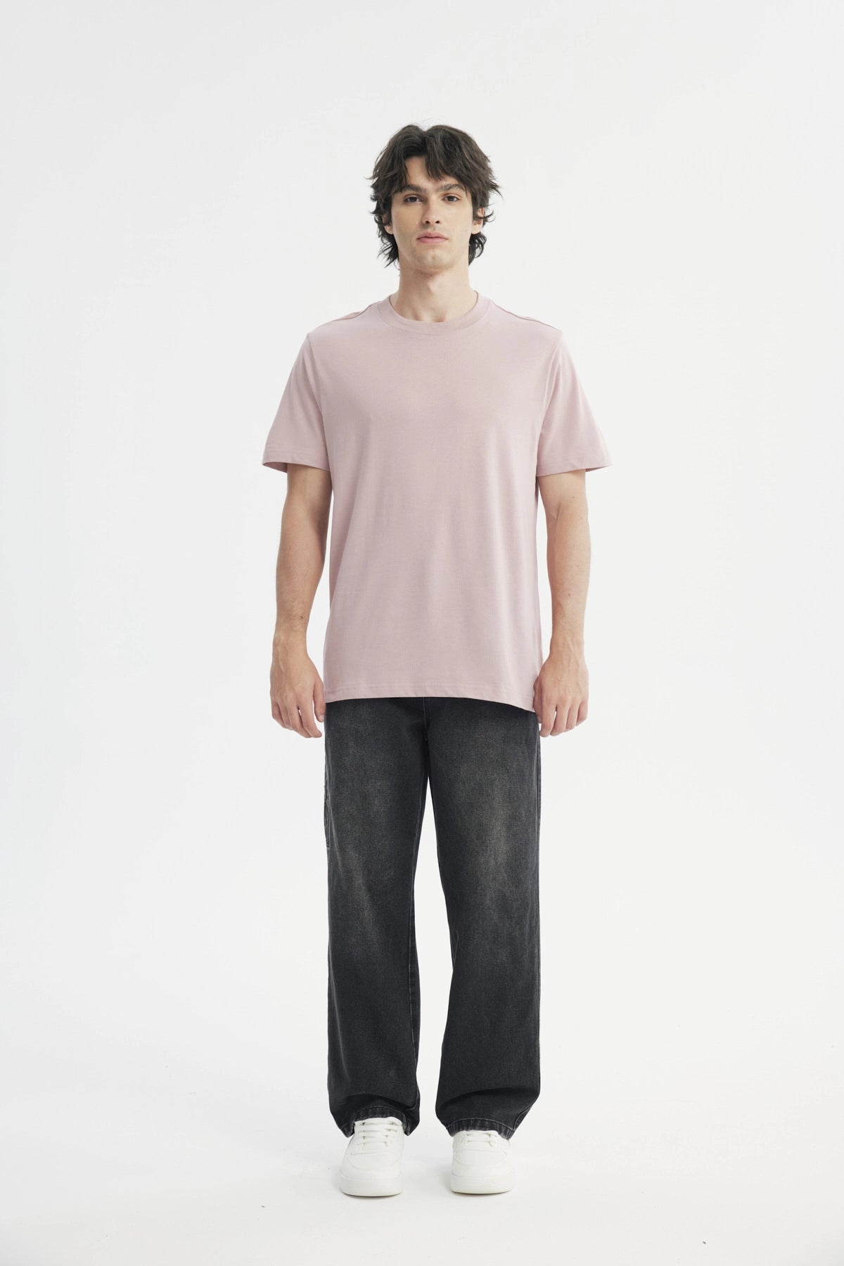 Polera Hombre Regular Rosa