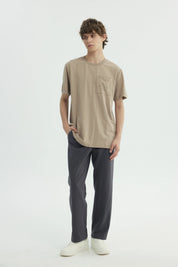 Polera Hombre Regular Kaki