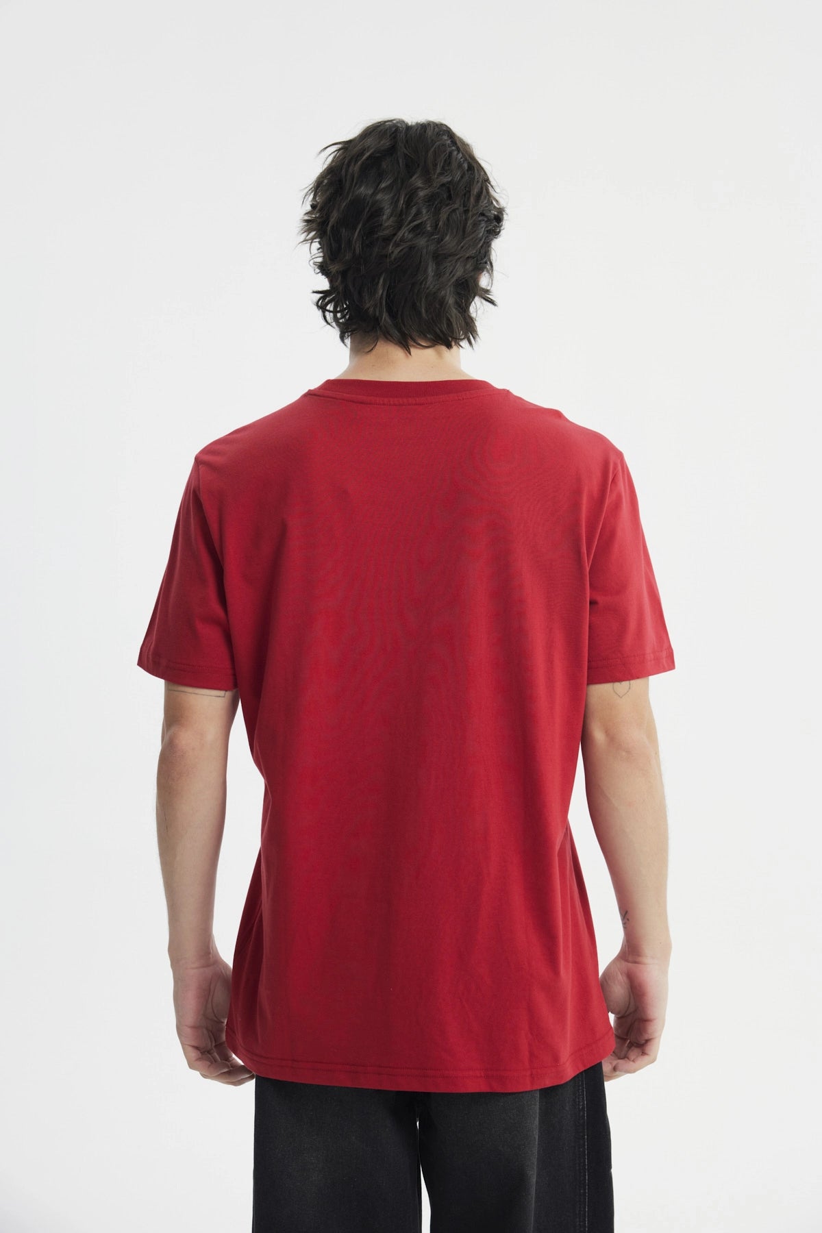 Polera Regular Hombre Rojo