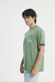 Polera Regular Hombre Verde Claro