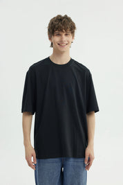 Polera Hombre Oversize Negro