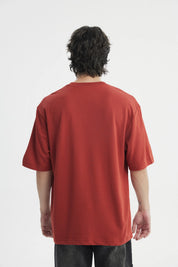 Polera Hombre Oversize Ocre