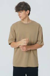 Polera Oversize Hombre Kaki