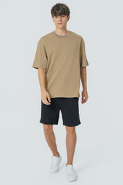 Polera Oversize Hombre Kaki
