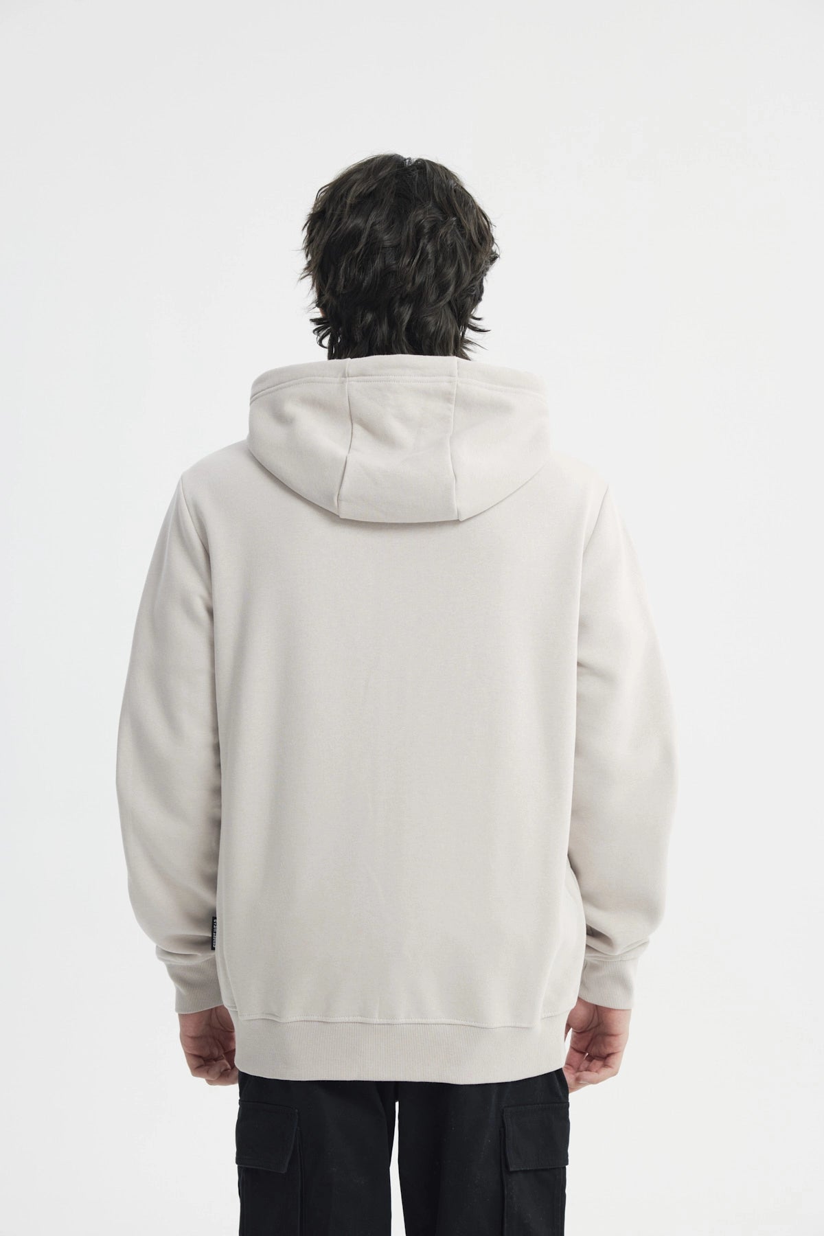 Polerón Hombre Regular Beige Oscuro