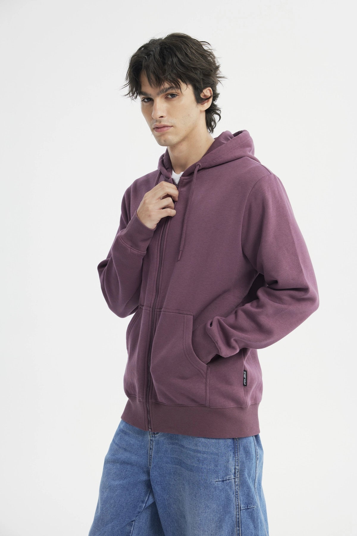 Polerón Hombre Regular Lila