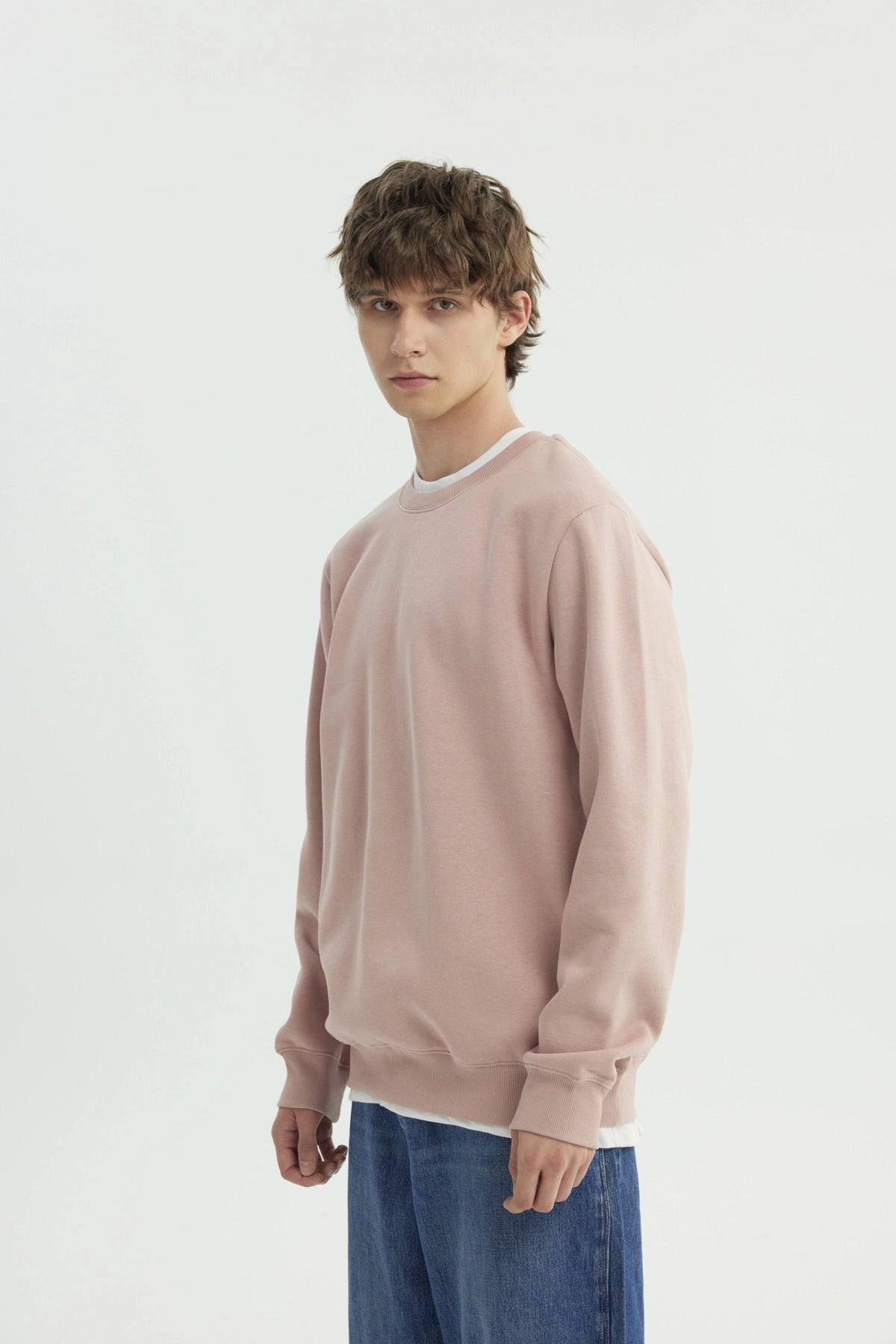 Polerón Hombre Regular Rosa