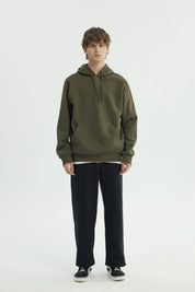 Polerón Hombre Regular Verde Militar