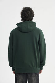 Polerón Hombre Regular Verde Oscuro
