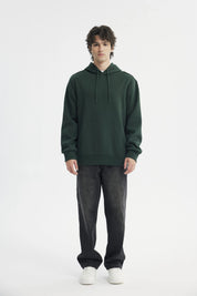Polerón Hombre Regular Verde Oscuro