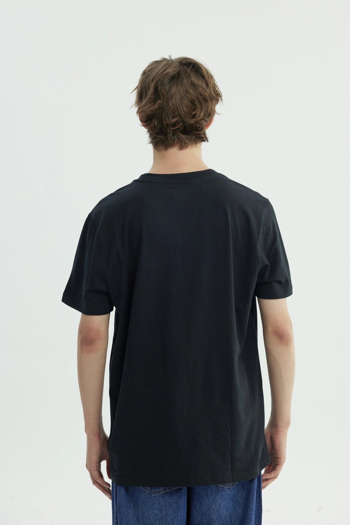 Polera Hombre Regular Negro