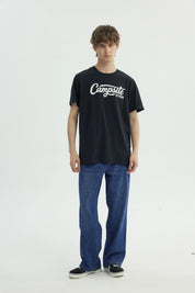 Polera Hombre Regular Negro