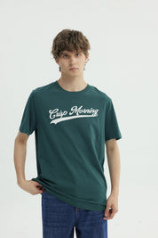 Polera Hombre Regular Verde