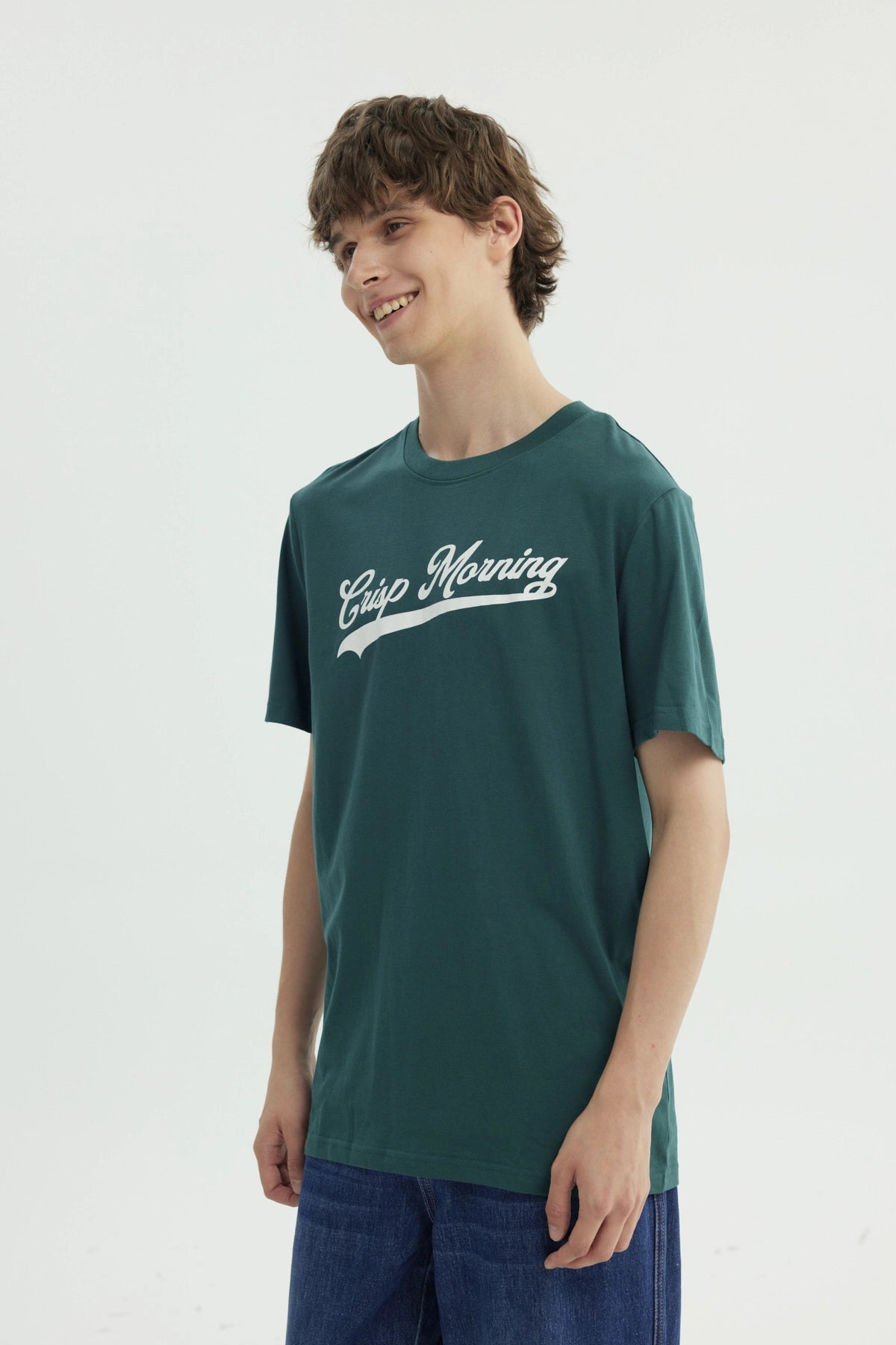 Polera Hombre Regular Verde