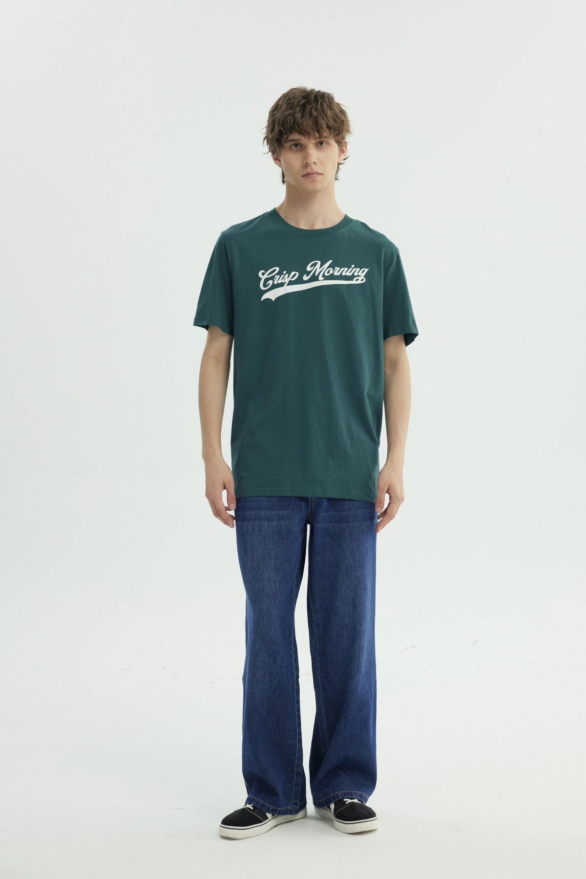 Polera Hombre Regular Verde