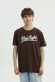 Polera Hombre Regular Marron