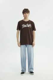 Polera Hombre Regular Marron