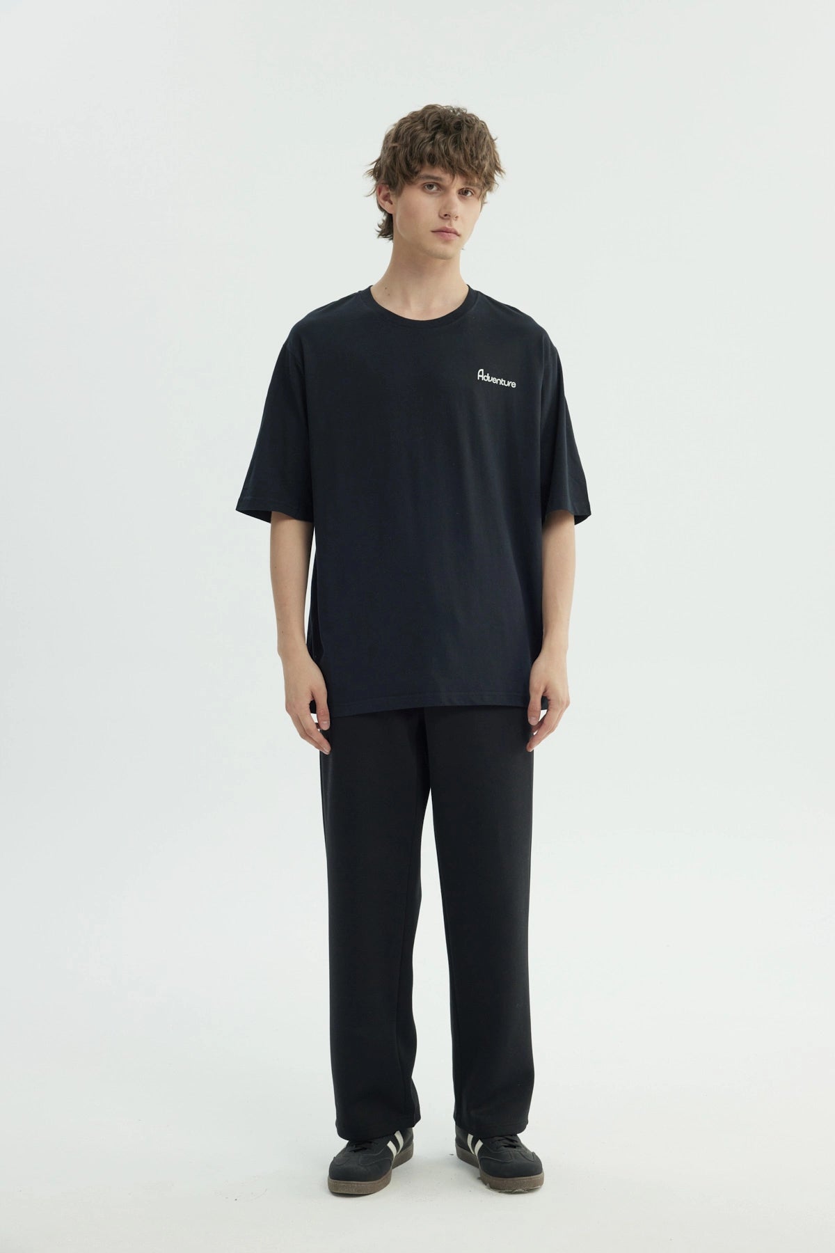Polera Hombre Clásico Negro