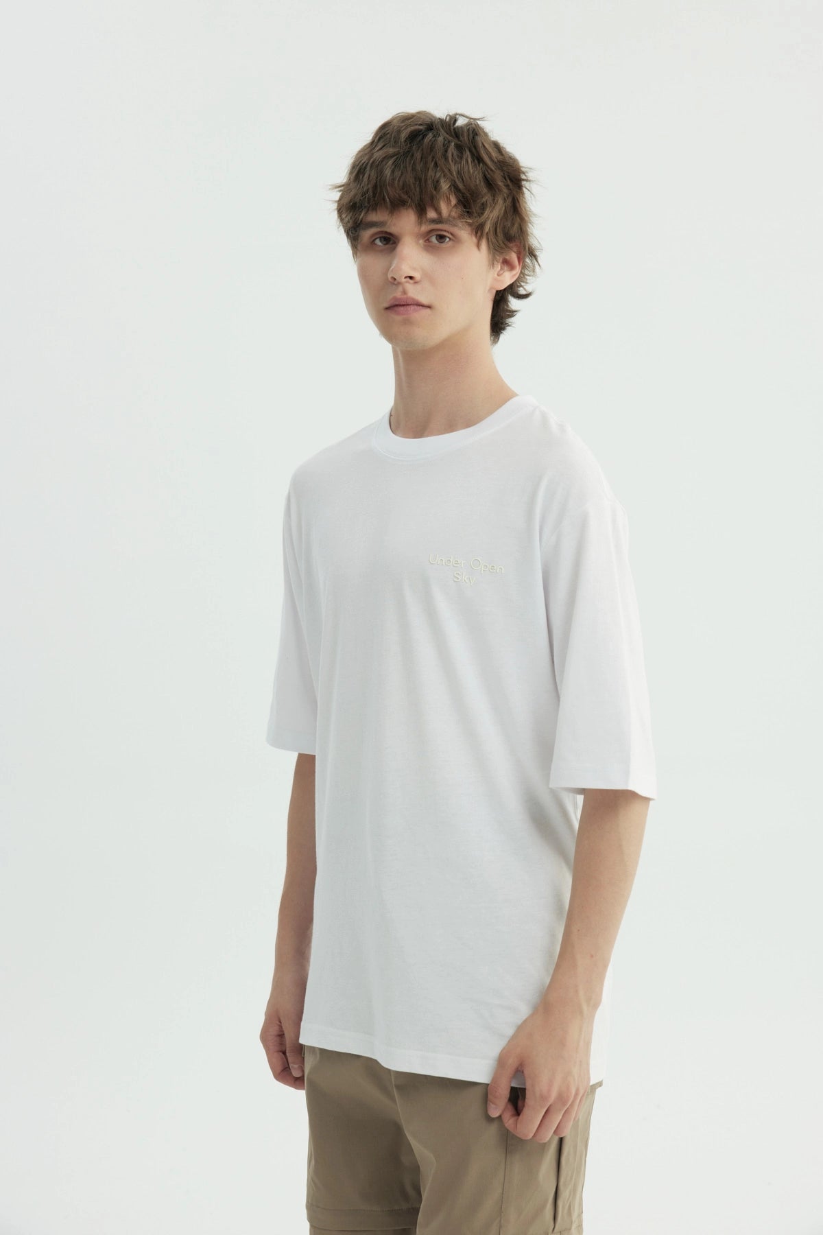 Polera Hombre Clásico Blanco