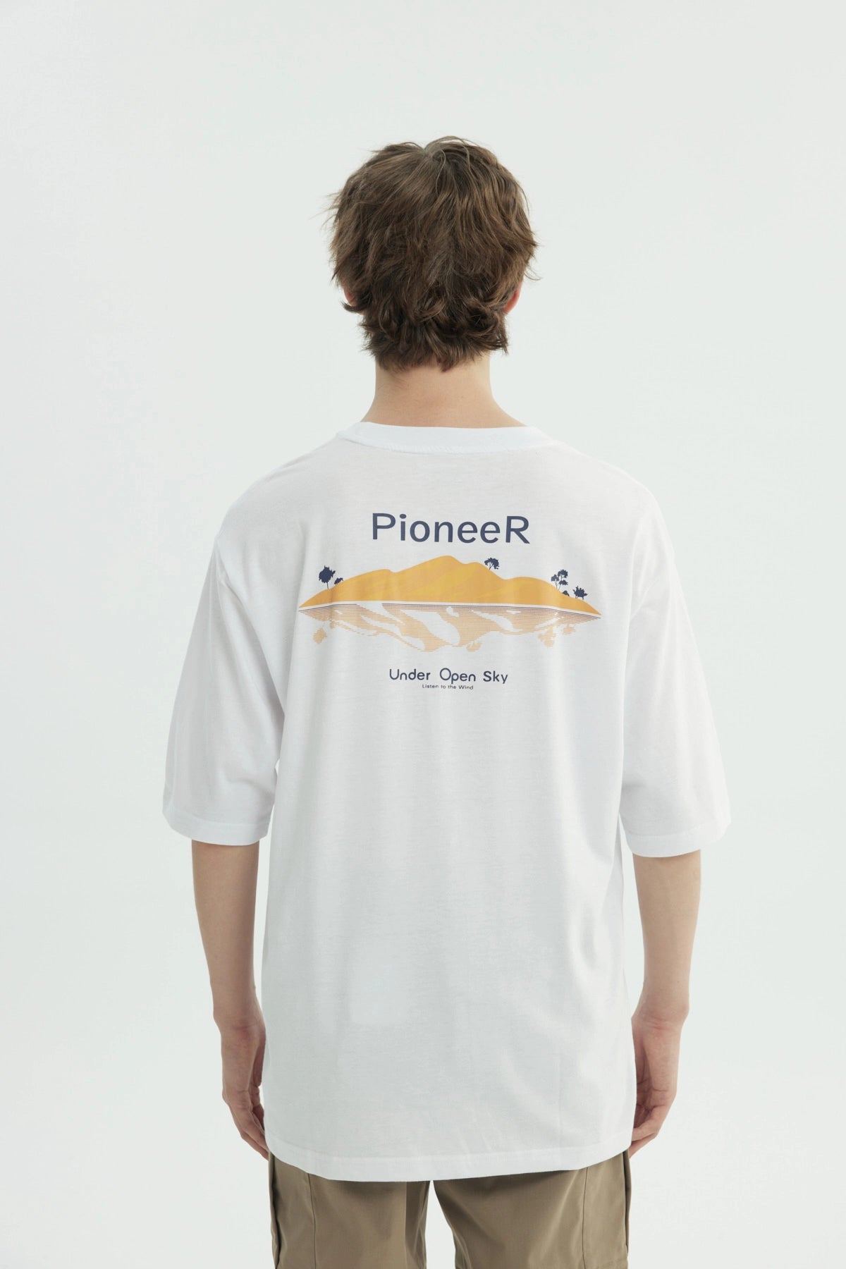 Polera Hombre Clásico Blanco