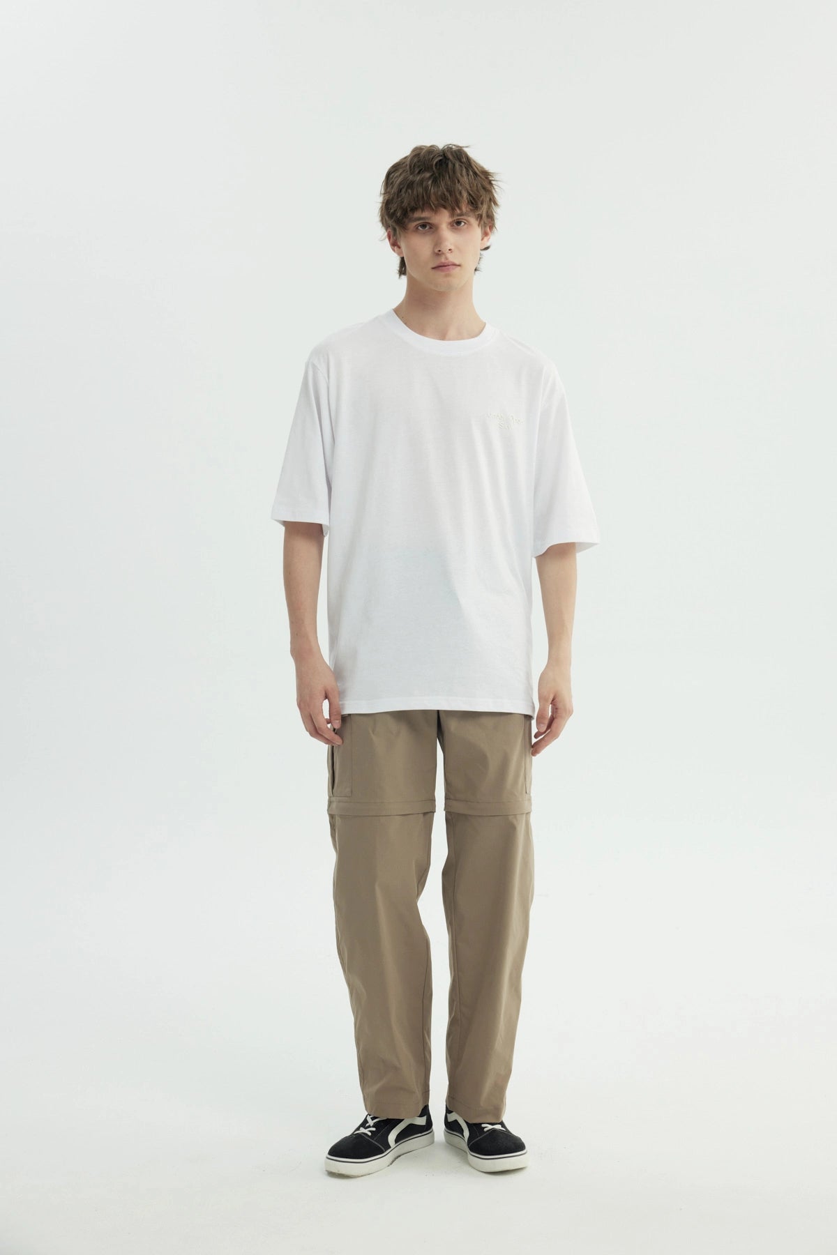 Polera Hombre Clásico Blanco