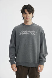 Polerón Hombre Clásico Gris