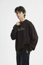 Polerón Hombre Clásico Marron