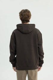 Polerón Hombre Oversize Café
