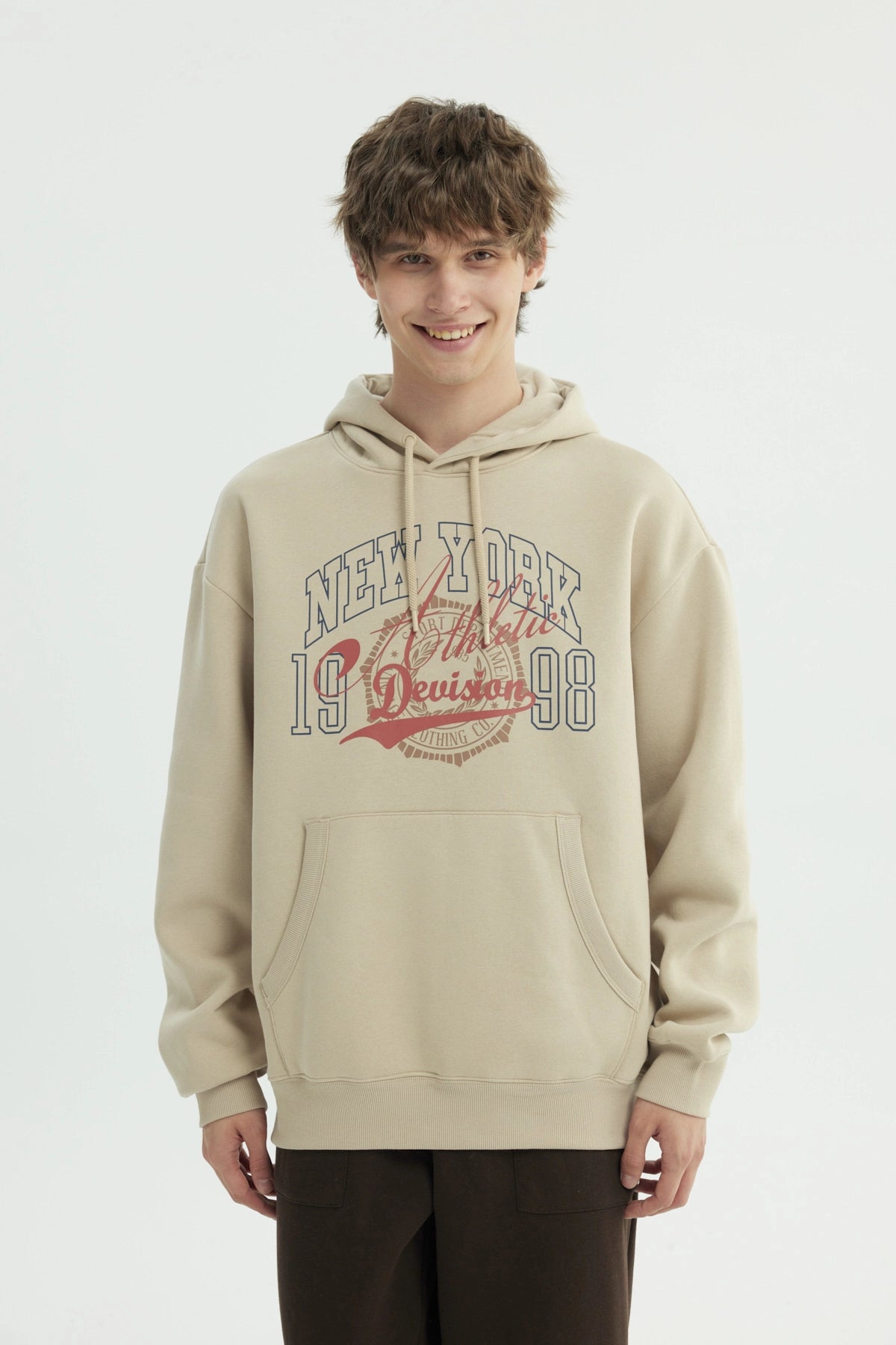 Polerón Hombre Oversize Kaki
