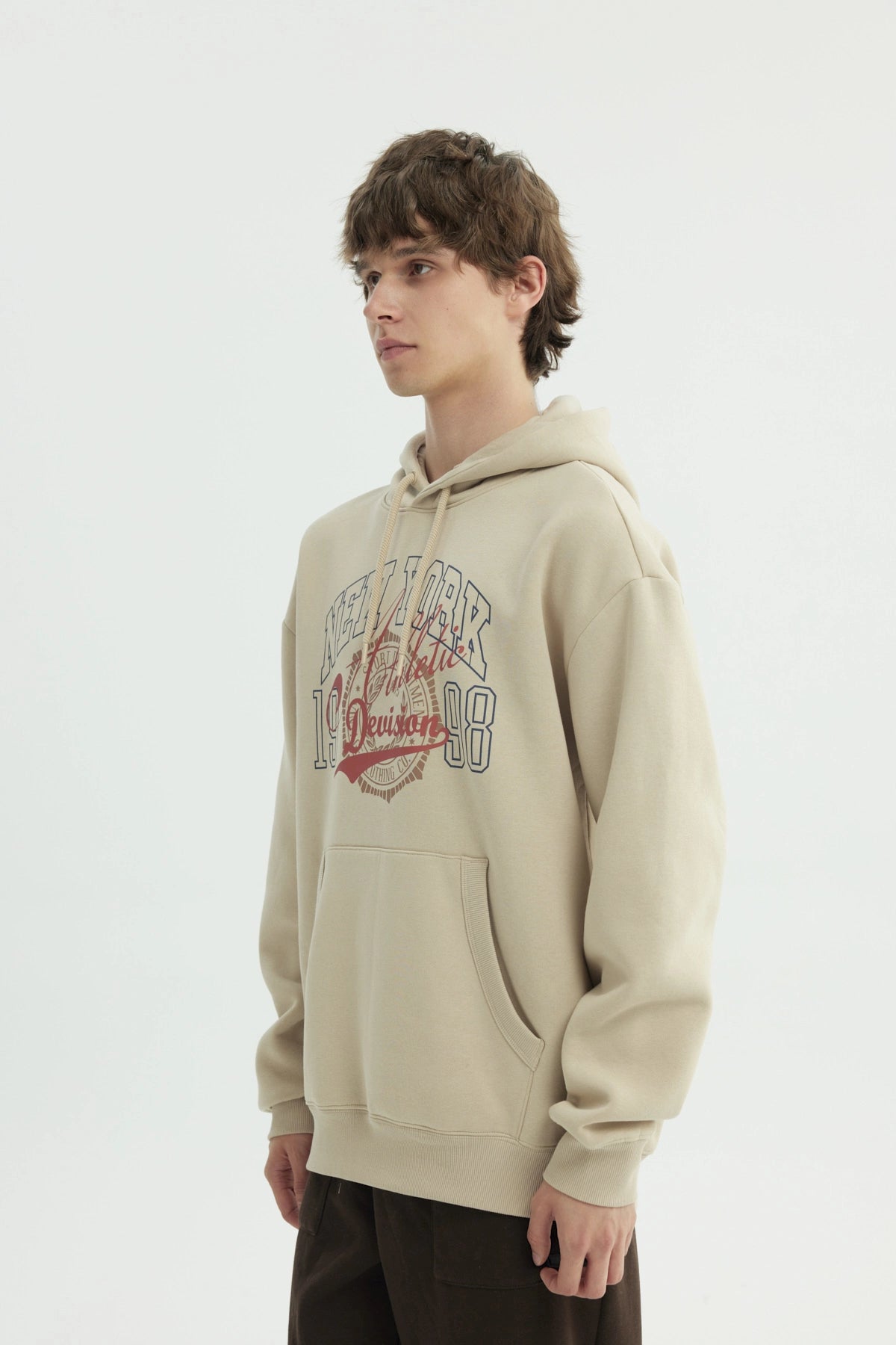 Polerón Hombre Oversize Kaki