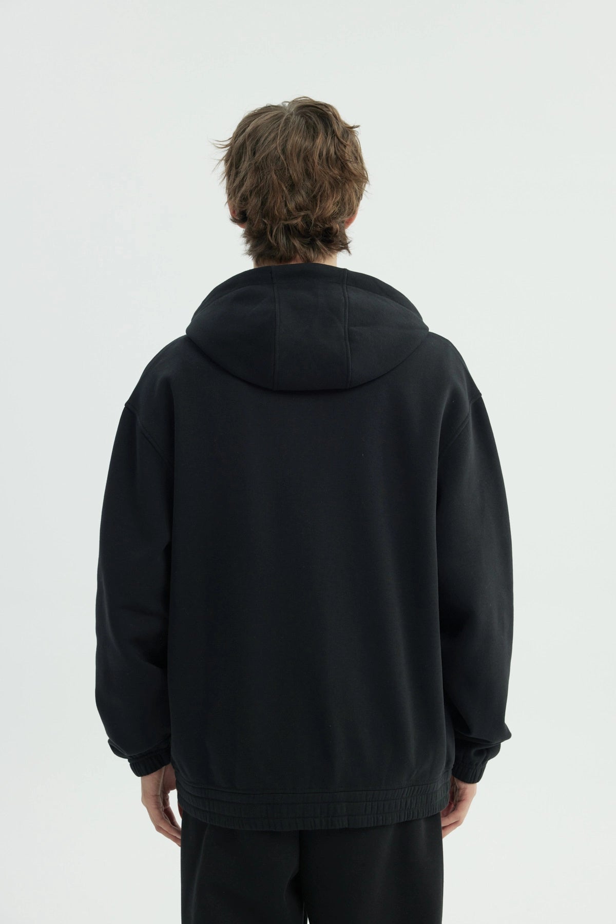 Polerón Hombre Oversize Negro