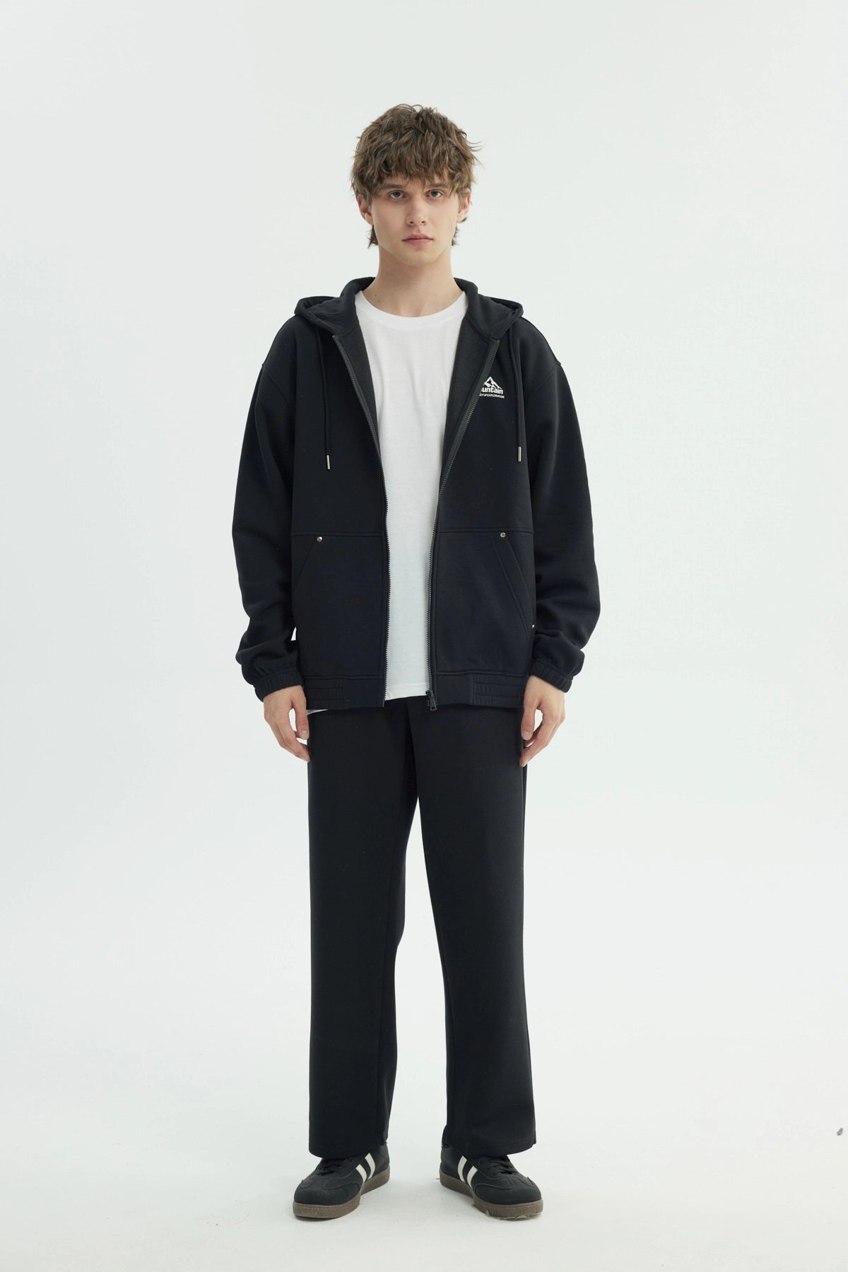 Polerón Hombre Oversize Negro
