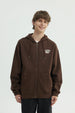 Polerón Hombre Oversize Marron